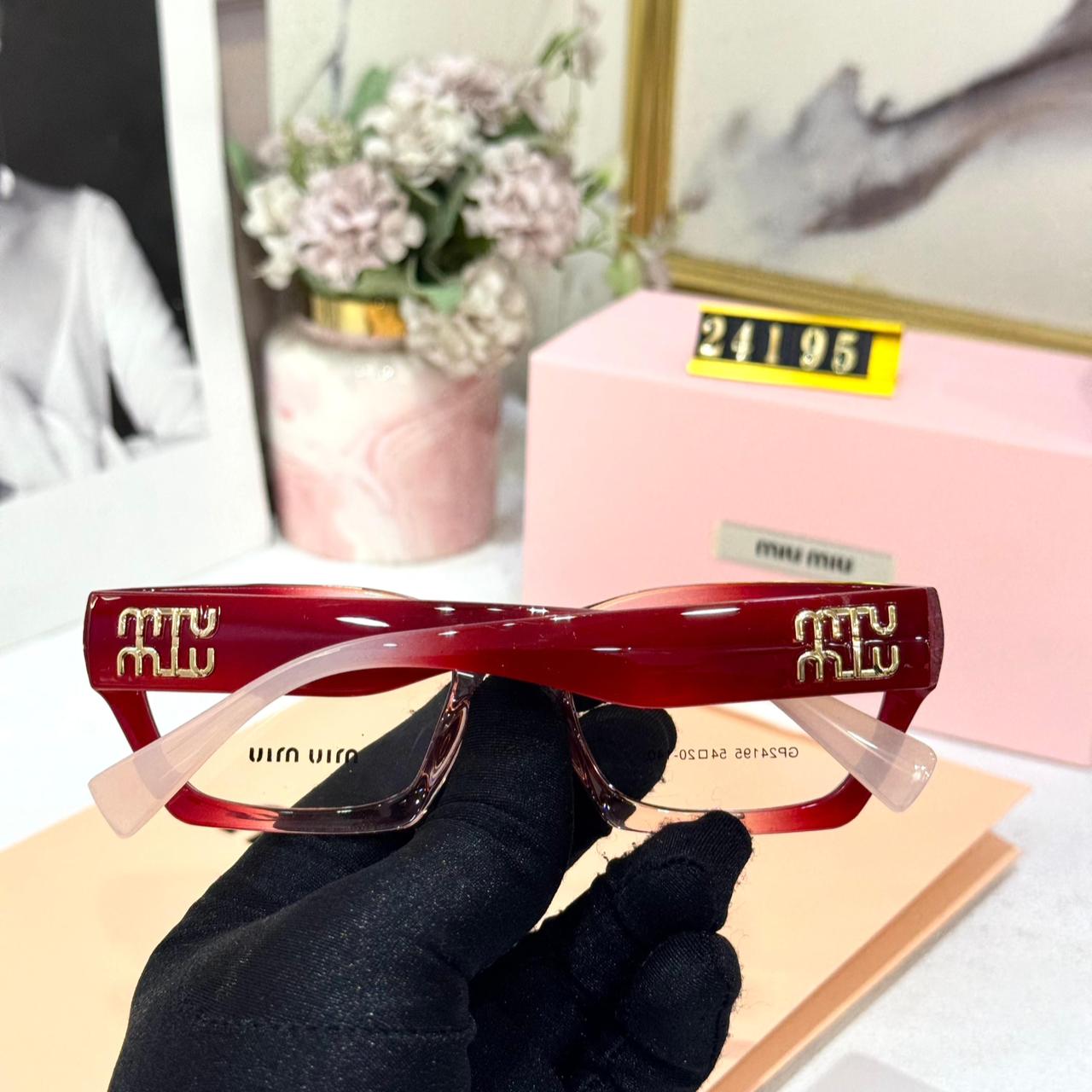 Miu Miu Cherry Women Eyeglass