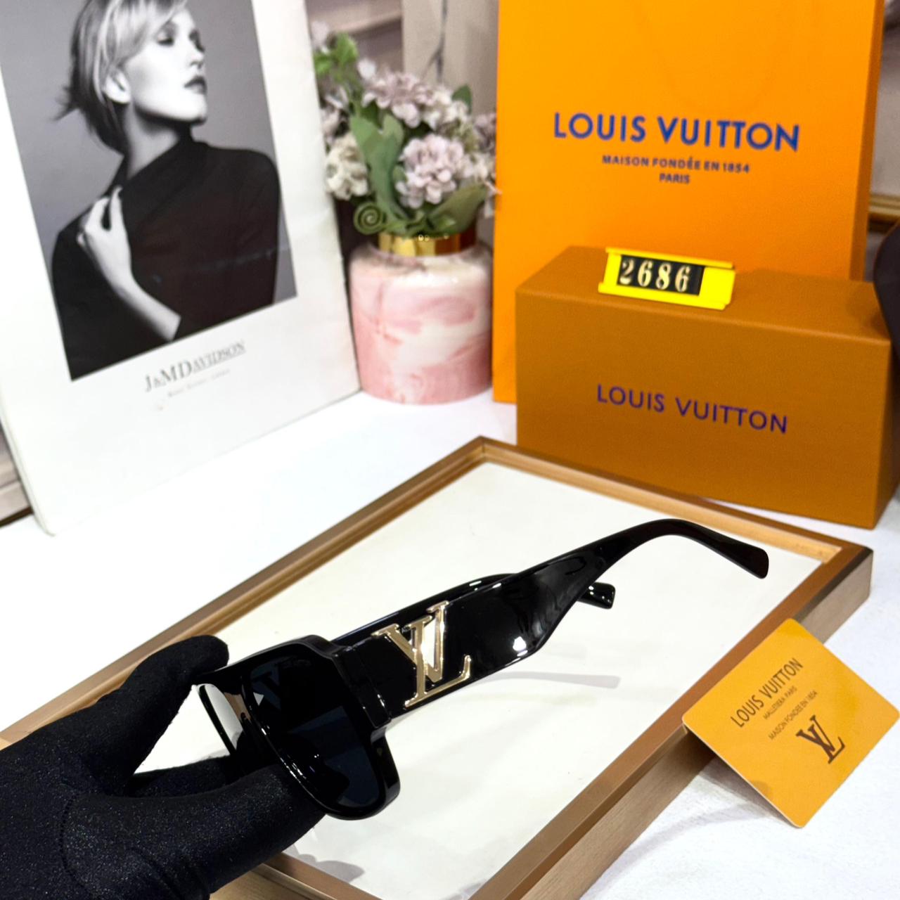 Louis Vuitton LV Initials Square Men Sunglasses