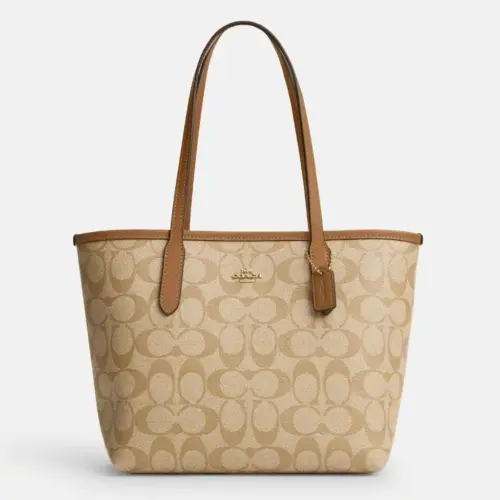 WhatsApp-Image-2026-03-18-at-8.35.01-PM Coach Apricot Small City Tote (With Box)
