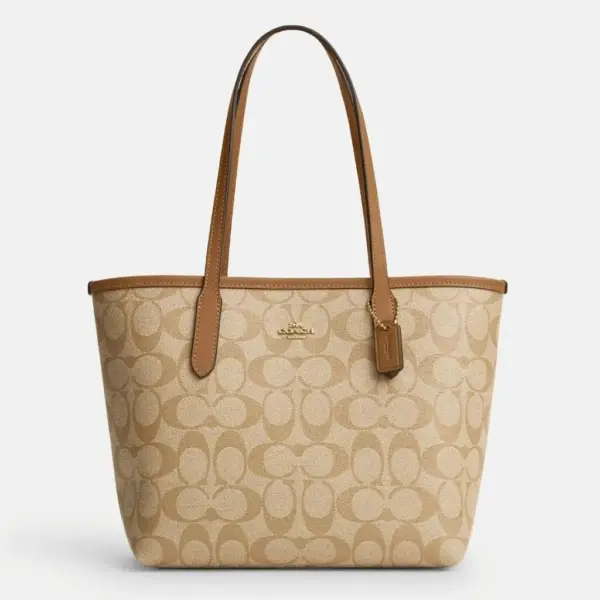 WhatsApp-Image-2026-03-18-at-8.35.01-PM Coach Apricot Small City Tote (With Box)