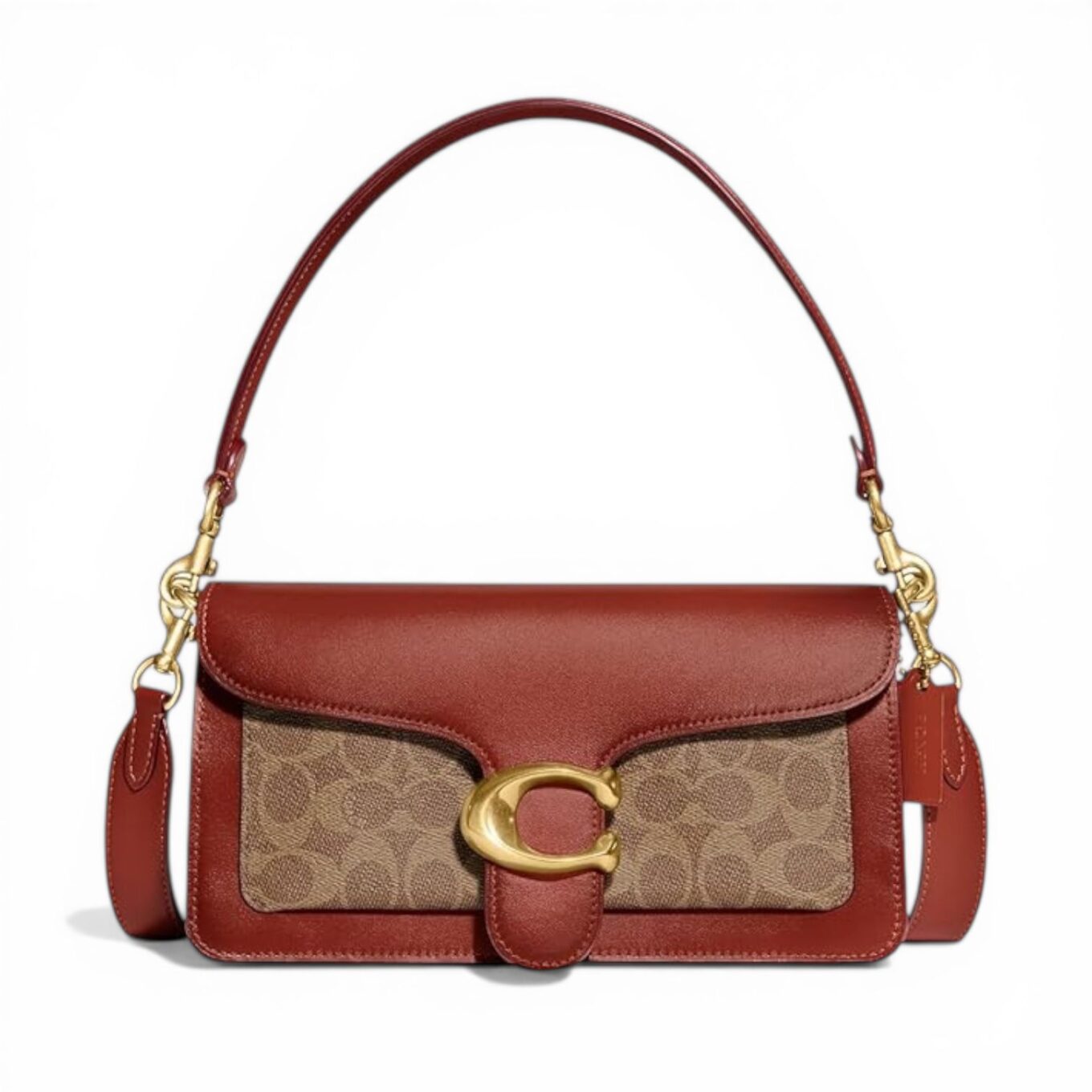 Coach Tabby 26 Brown Premium Shoulder Bag (With Box)