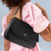 Coach Legacy Black Shoulder Bag (With Box)