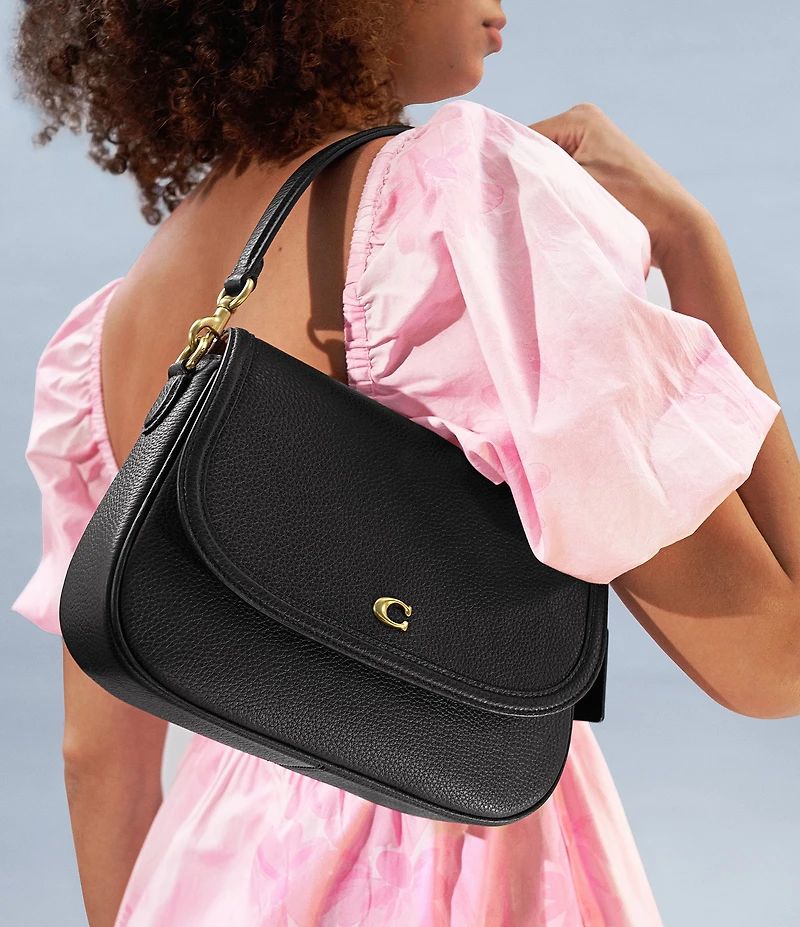 Coach Legacy Black Shoulder Bag (With Box)