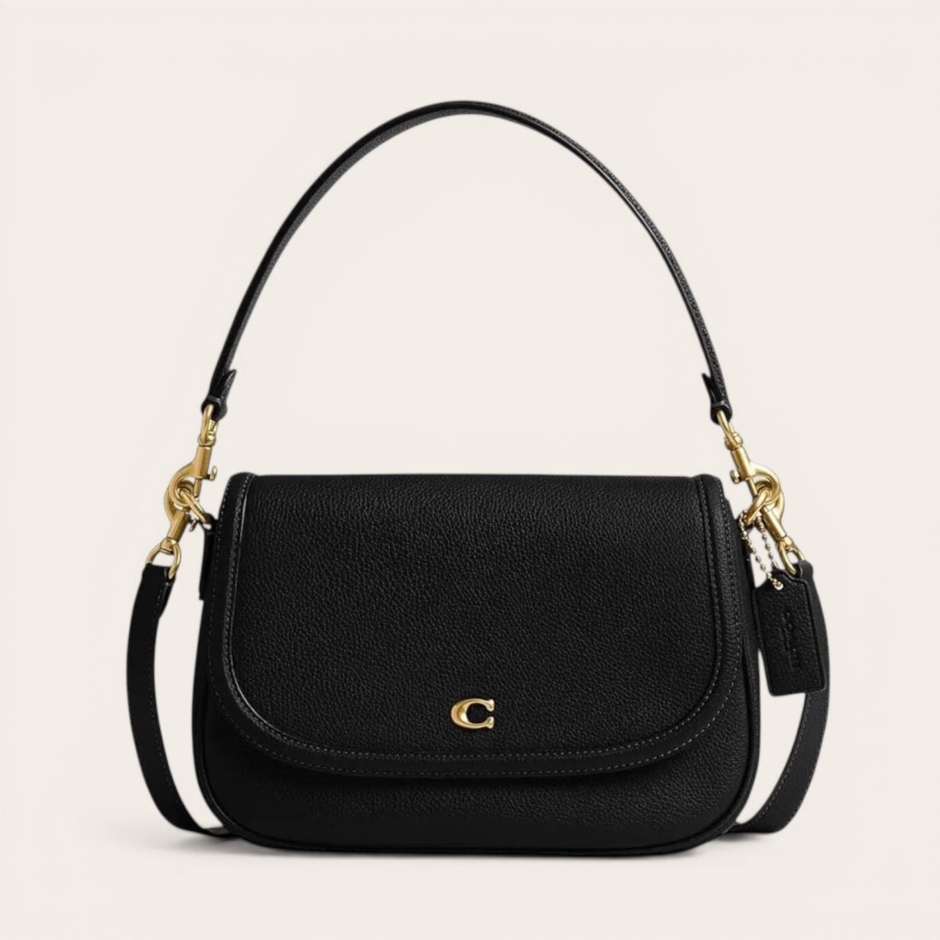 Coach Legacy Black Shoulder Bag (With Box)