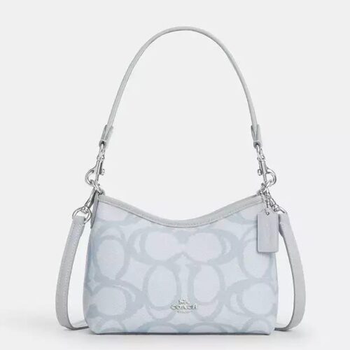 Coach Laurel Blue Small Shoulder Bag (With Box)