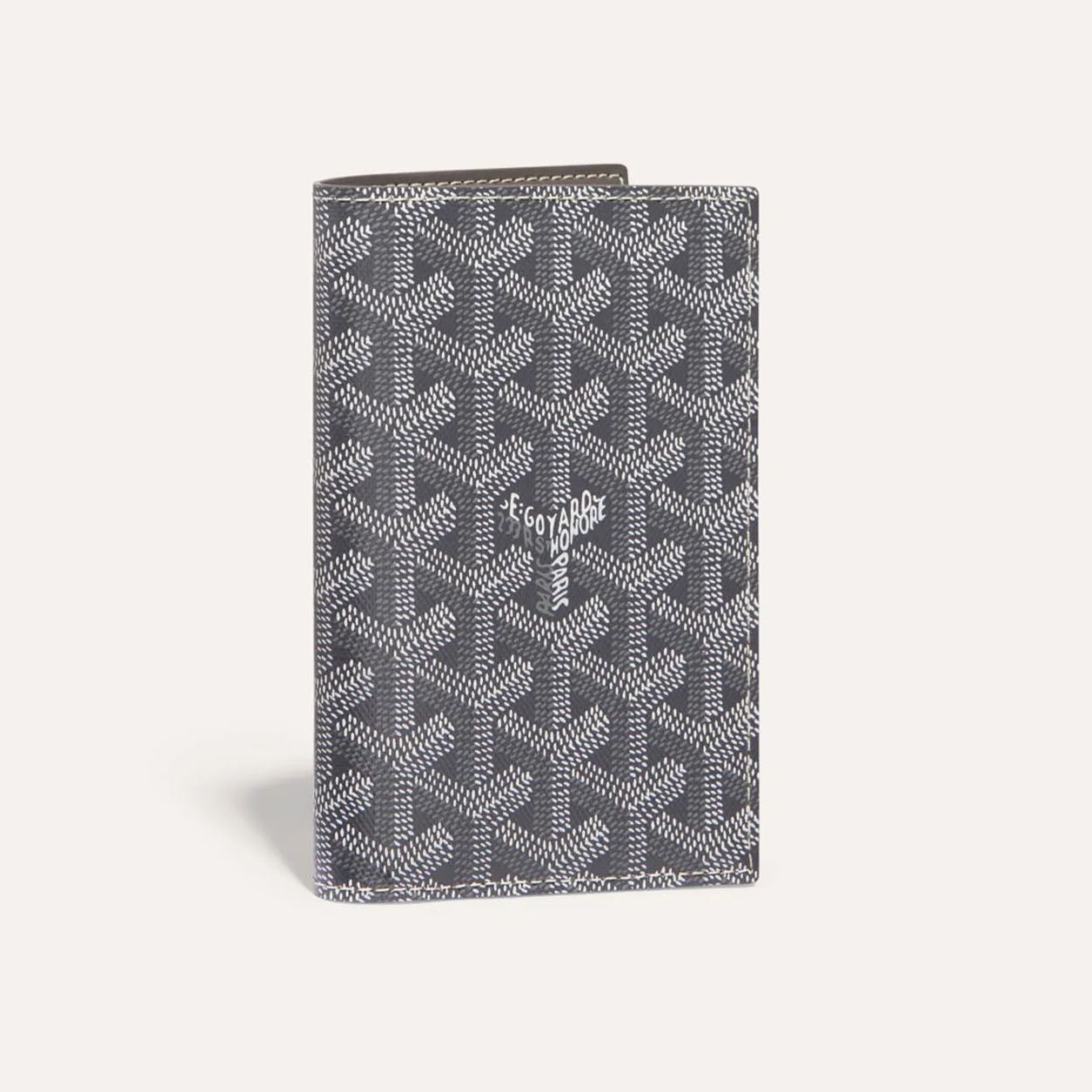 Goyard Grenelle Gray Color Passport Holder