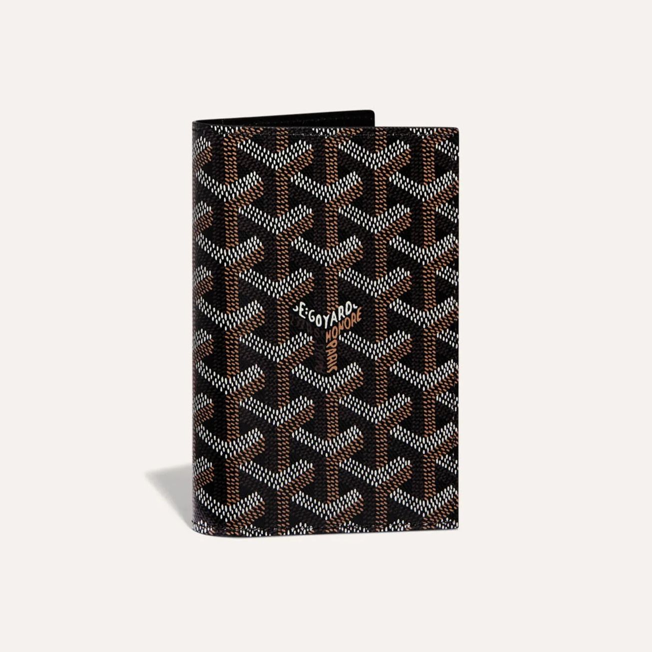 Goyard Grenelle Black Color Passport Holder