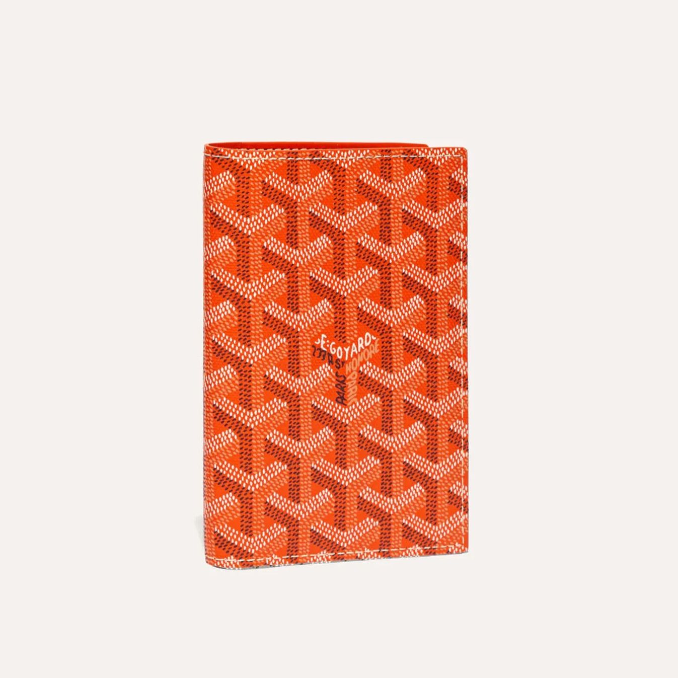 Goyard Grenelle Orange Color Passport Holder