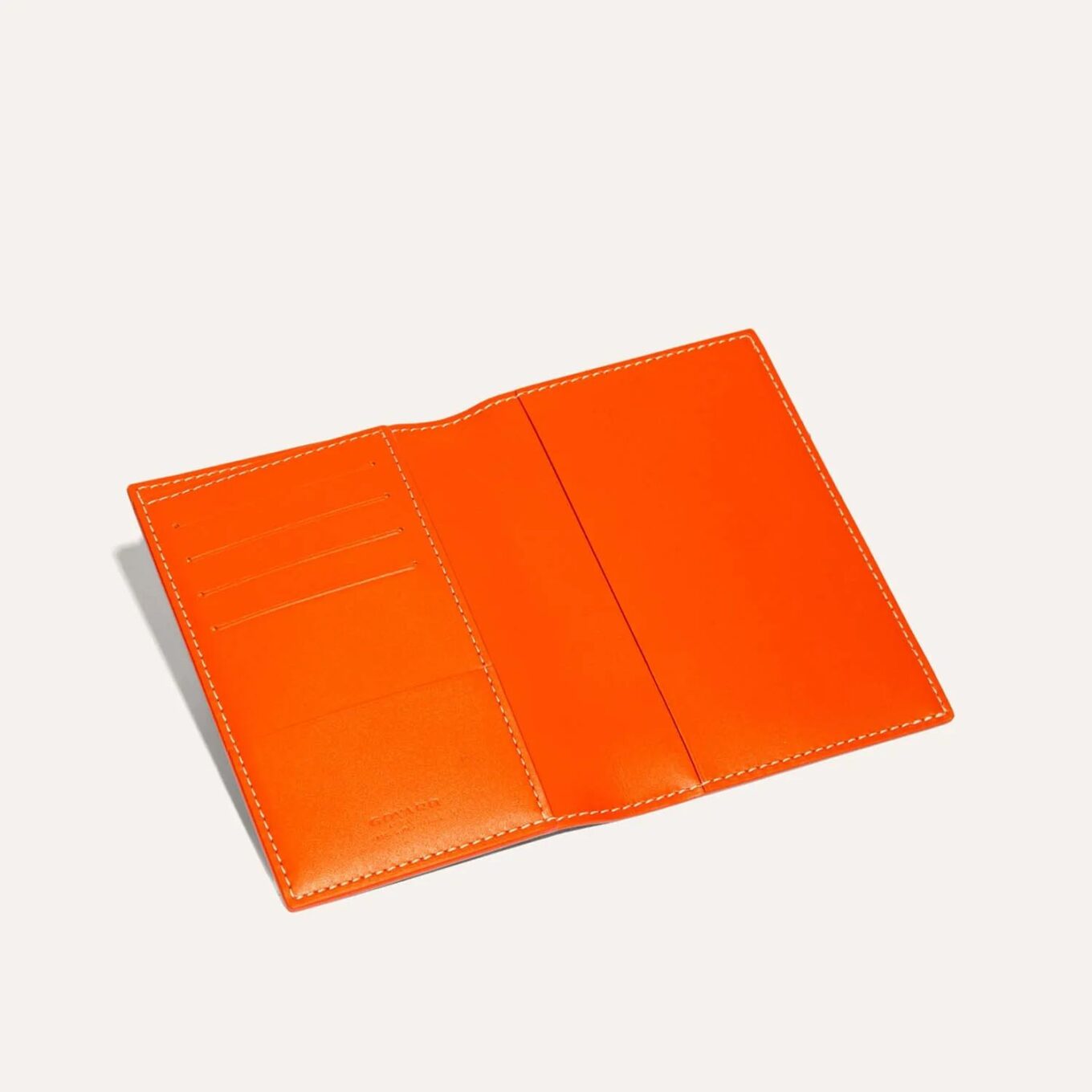 Goyard Grenelle Orange Color Passport Holder