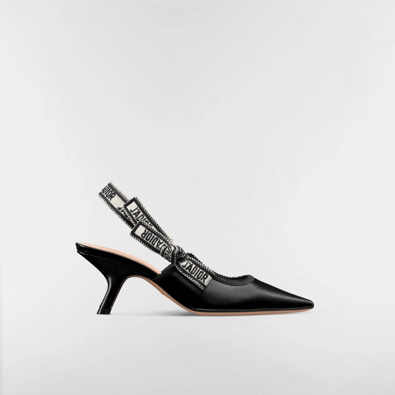 Jadior Black Slingback Pump