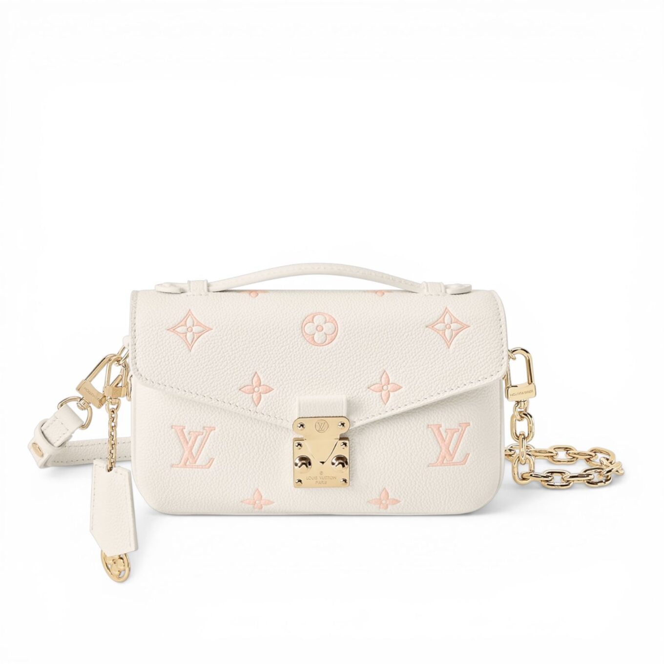Louis Vuitton Pochette Métis East West Milky White Premium Sling Bag (With Double Box)