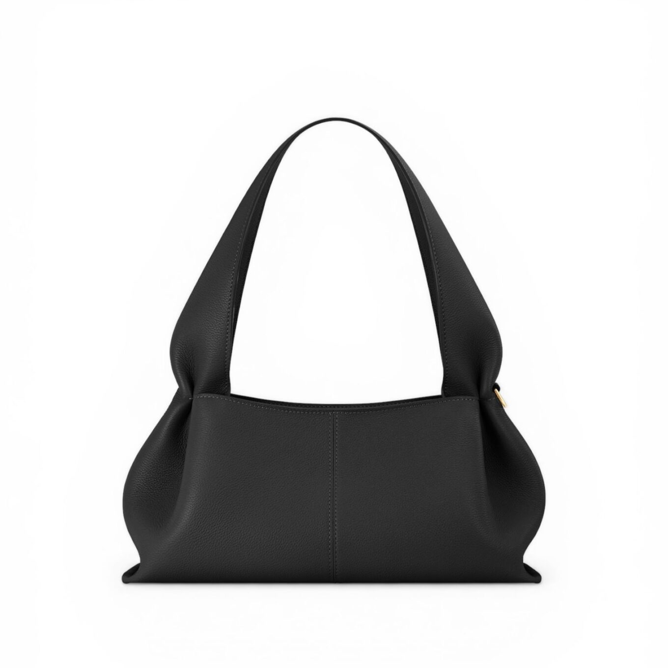 Polene Numéro Neuf East West Black Color Shoulder Bag