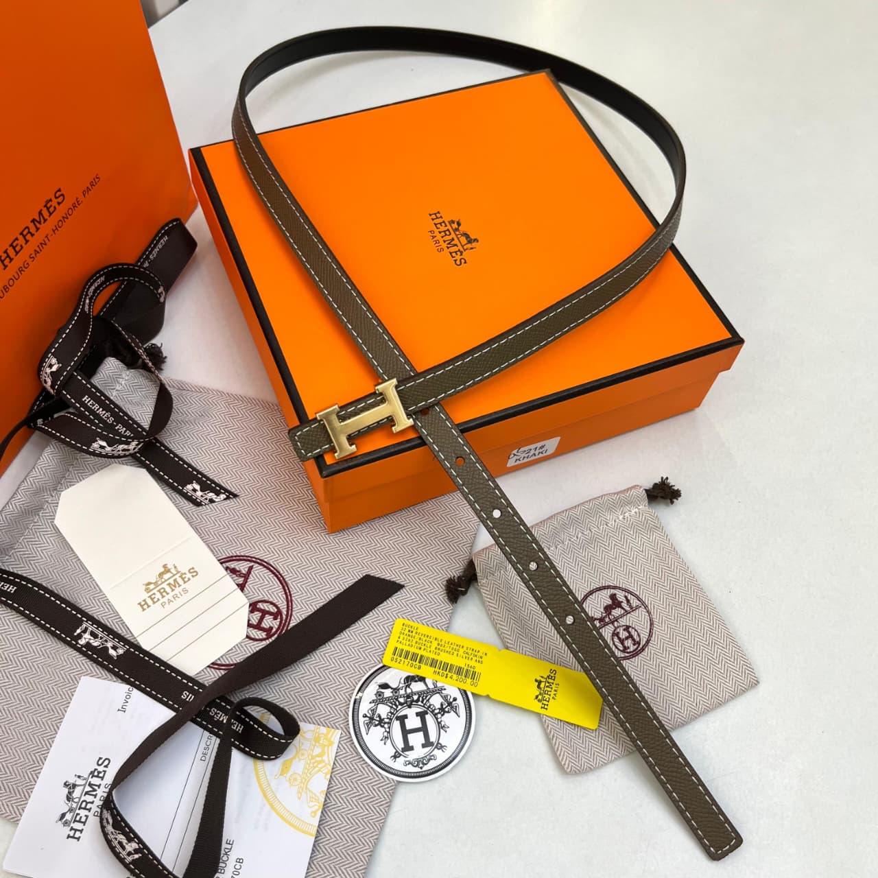 Hermès Constance H Buckle Women's Belt