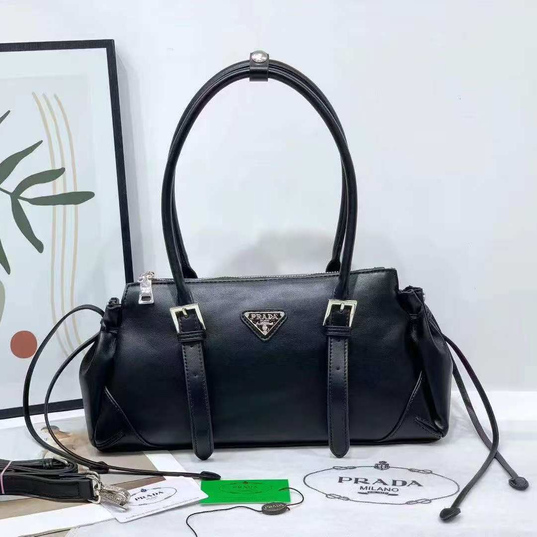Prada Bonnie Black Medium Handbag