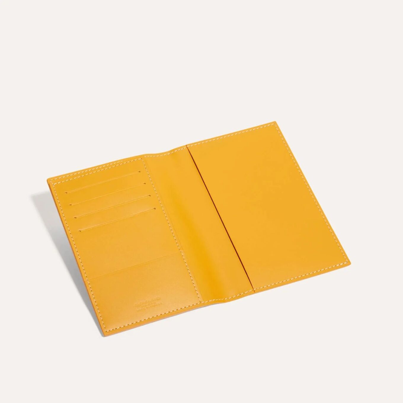Goyard Grenelle Yellow Color Passport Holder
