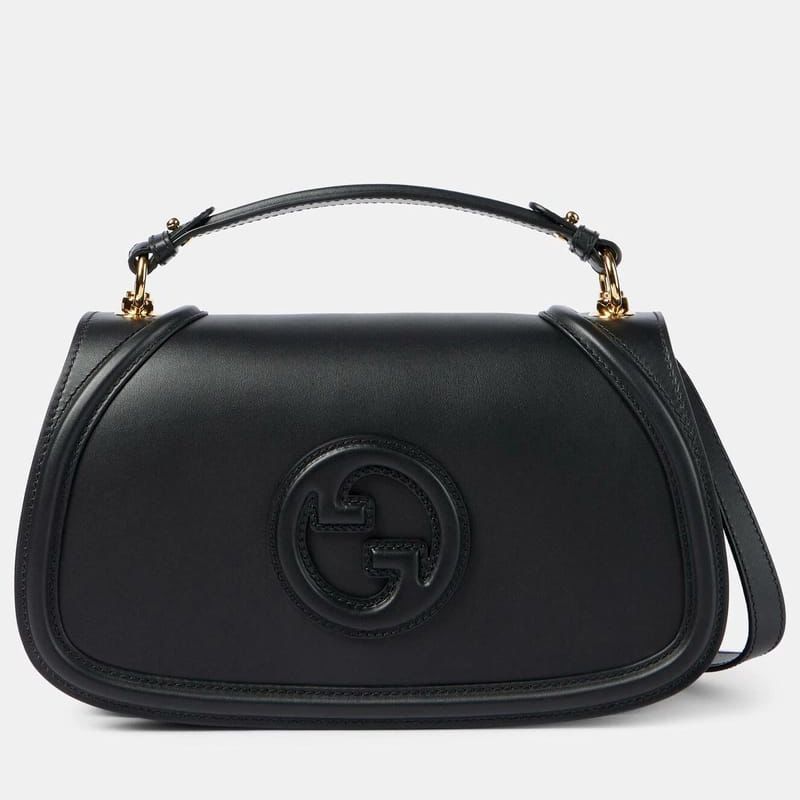 Gucci Blondie Black Shoulder Bag (With Box)