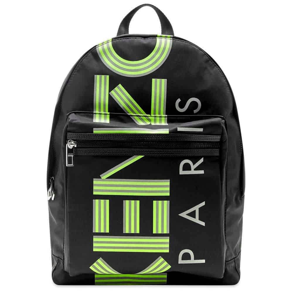 Kenzo Black Green Backpack