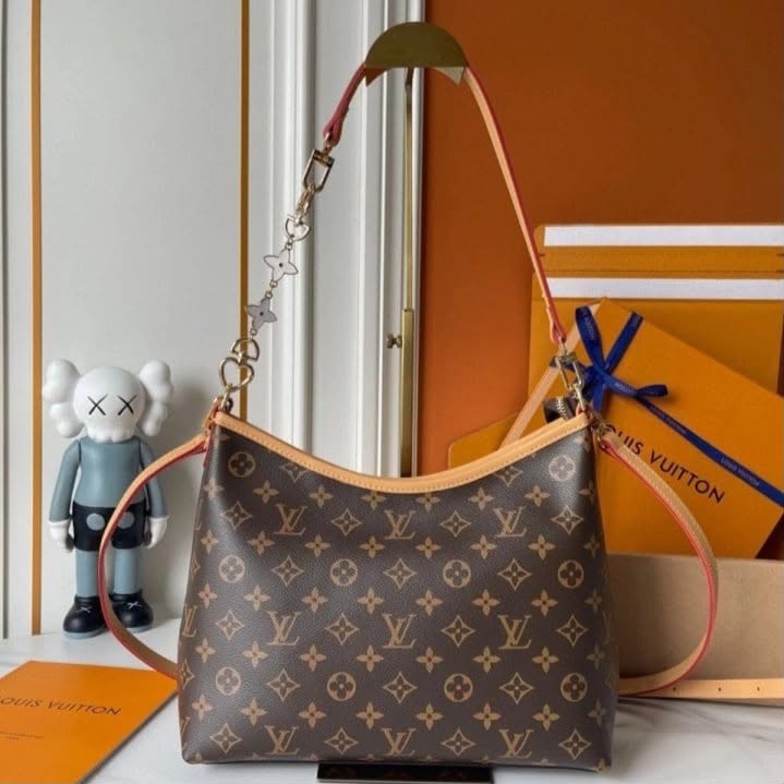 Louis Vuitton Carry All Large Size Hobo Bag (With Box )