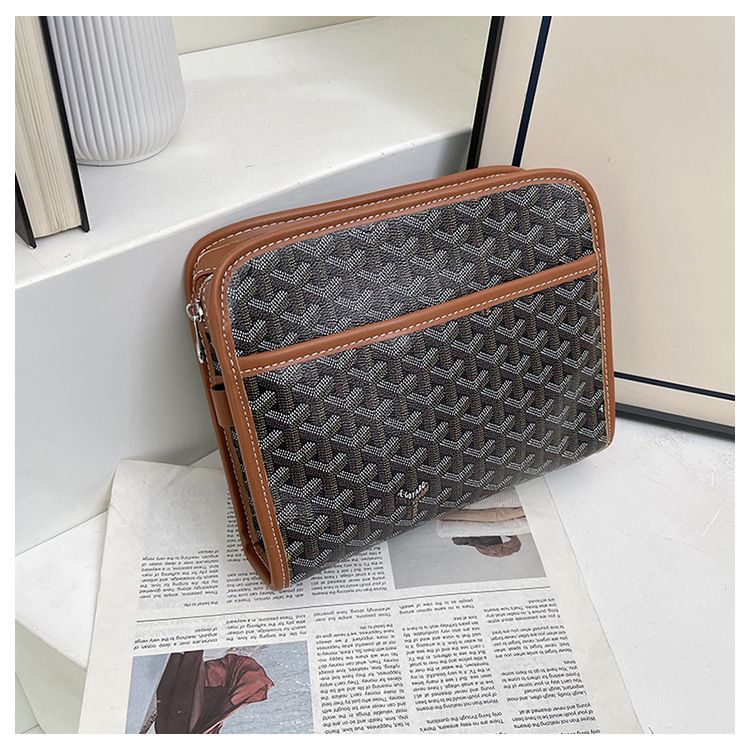 Goyard Jouvence Brown Toiletry Bag