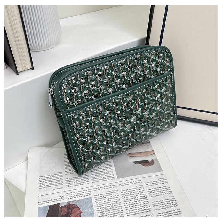 Goyard Jouvence Green Toiletry Bag