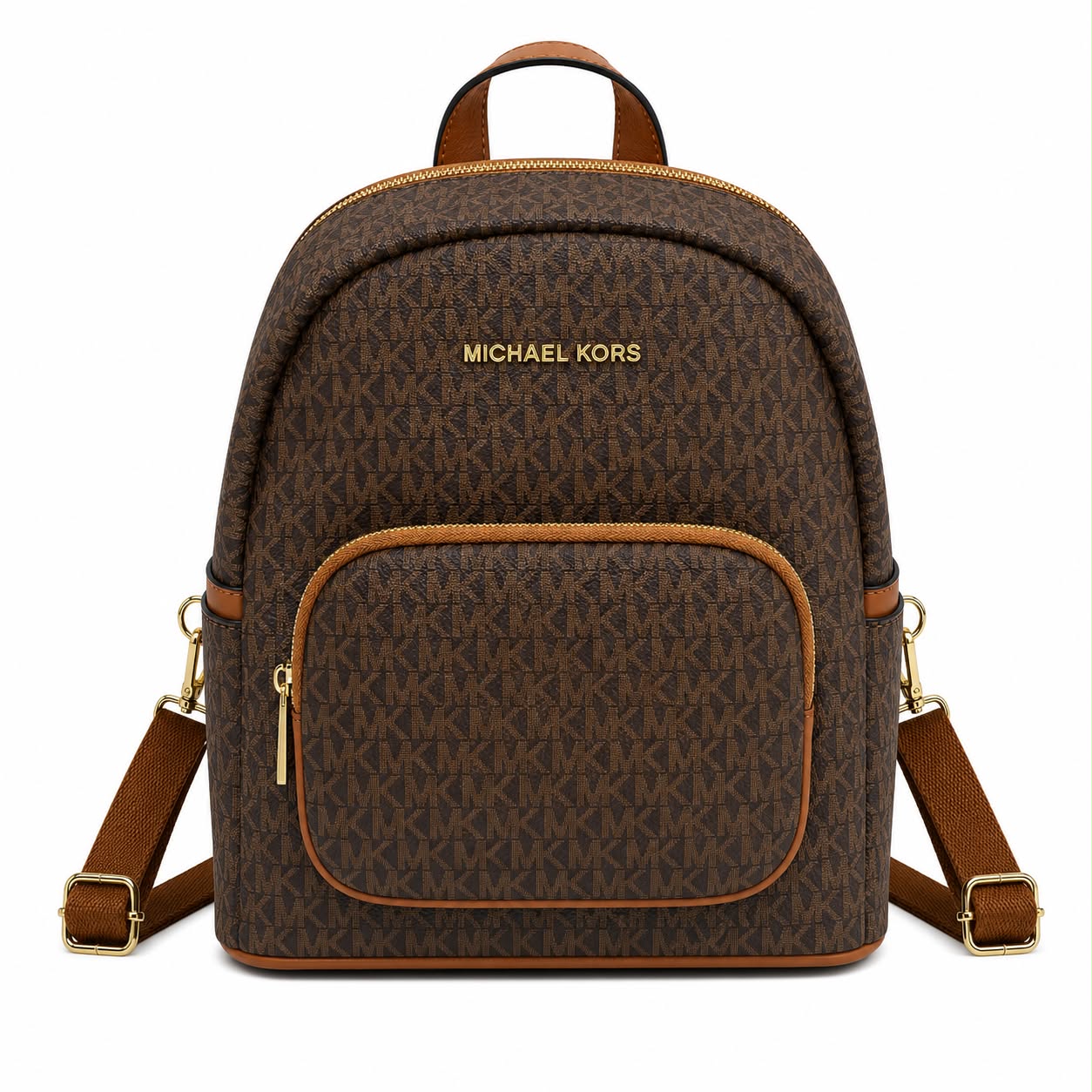 Michael Kors Signature Coffee Brown Backpack