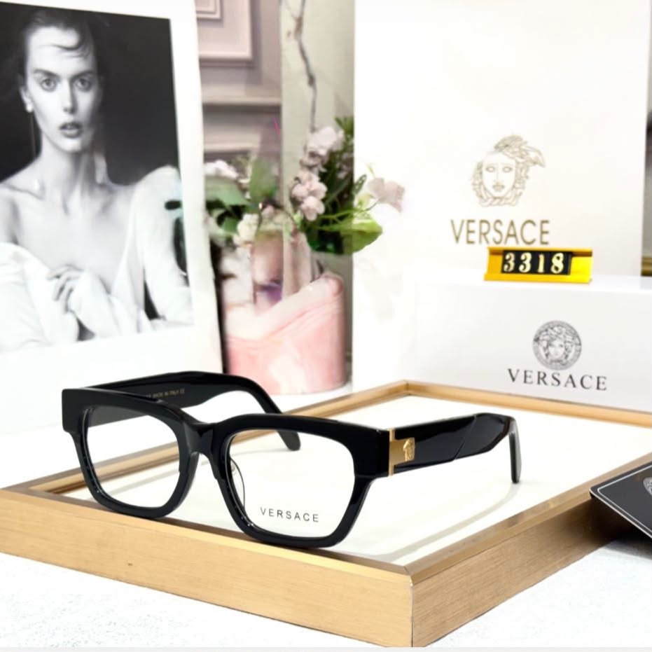 Versace Medusa Black Men's Optical Frame