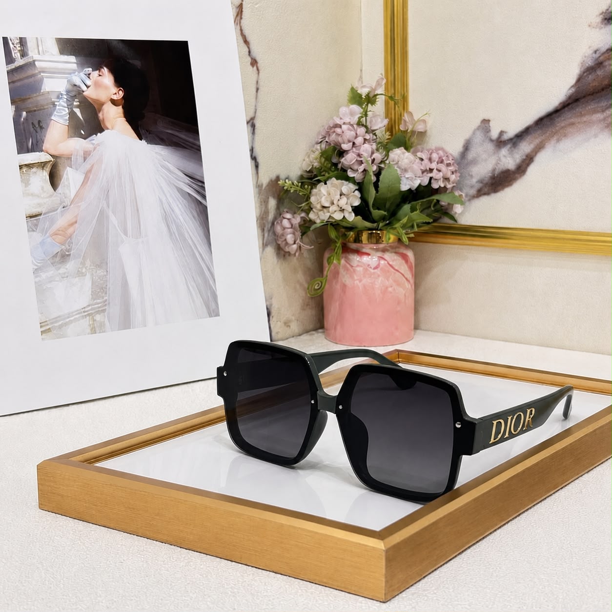 Dior Women's Oversized Square Sunglasses