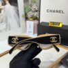 Chanel Cat-Eye Black & Beige Statement Edition Premium Sunglasses