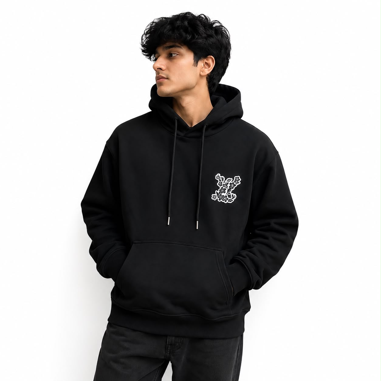 Louis Vuitton Black Full Sleeve Men’s Hoodie