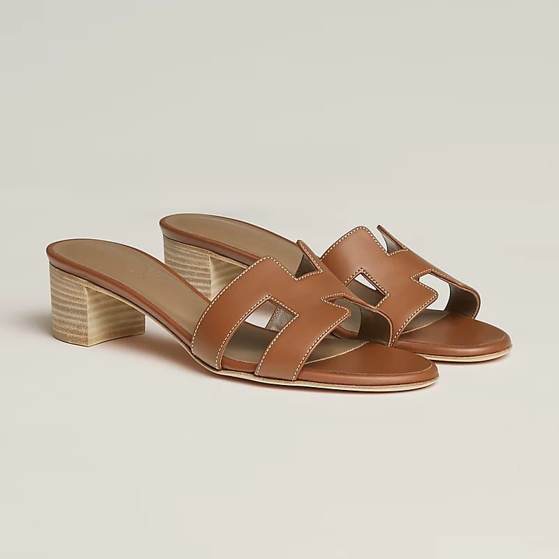 Hermes Oasis Brown Sandal