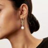 Tiffany Titan Pearl Earrings