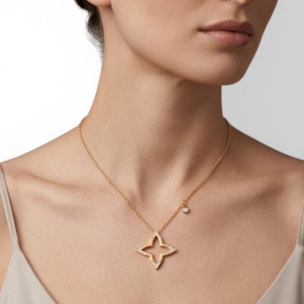 Louis Vuitton Ombré Blossom Necklace