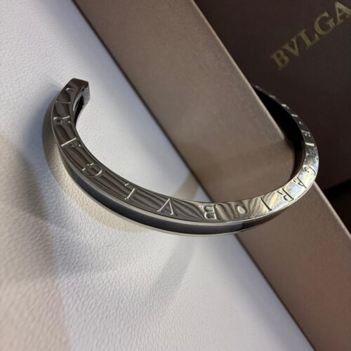 Bvlgari B.Zero1 Silver Black Bracelet