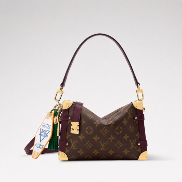 Louis Vuitton MM Coffee Side Trunk (With Double Box Packaging)