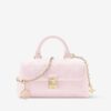 Louis Vuitton Pink Embossed Nano Madeleine Bag (With Double Box Packaging)