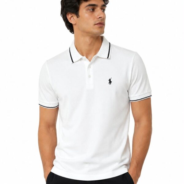 RL White Polo Tshirt