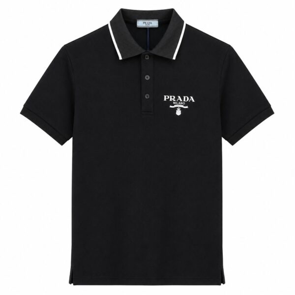 Prada Black Polo Tshirt