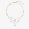 Louis Vuitton Floragram Pink Gold Necklace