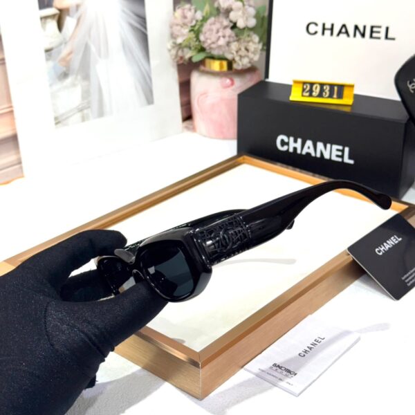 Chanel Square Full Black Women’s Sunglass