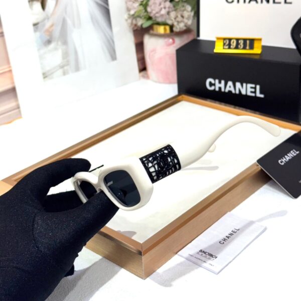 Chanel Square White Women’s Sunglass