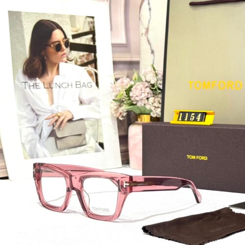 Tom Ford Pink Wayfarer Unisex Optical Frame