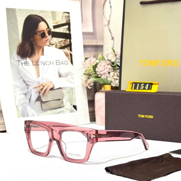 Tom Ford Pink Wayfarer Unisex Optical Frame