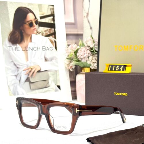 Tom Ford Coffee Wayfarer Unisex Optical Frame