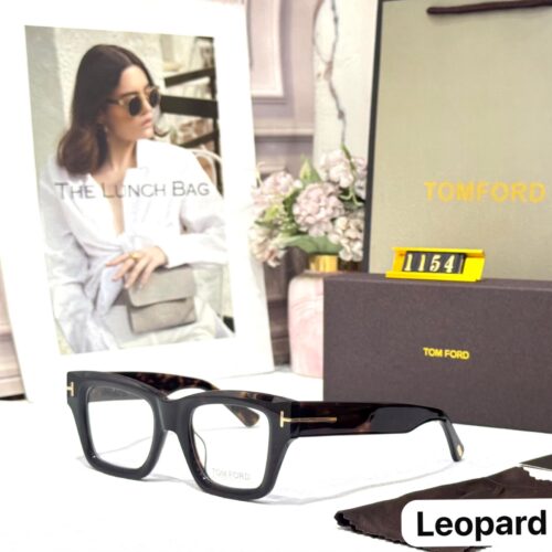 Tom Ford Leopard Wayfarer Unisex Optical Frame