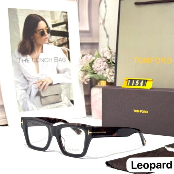 Tom Ford Leopard Wayfarer Unisex Optical Frame
