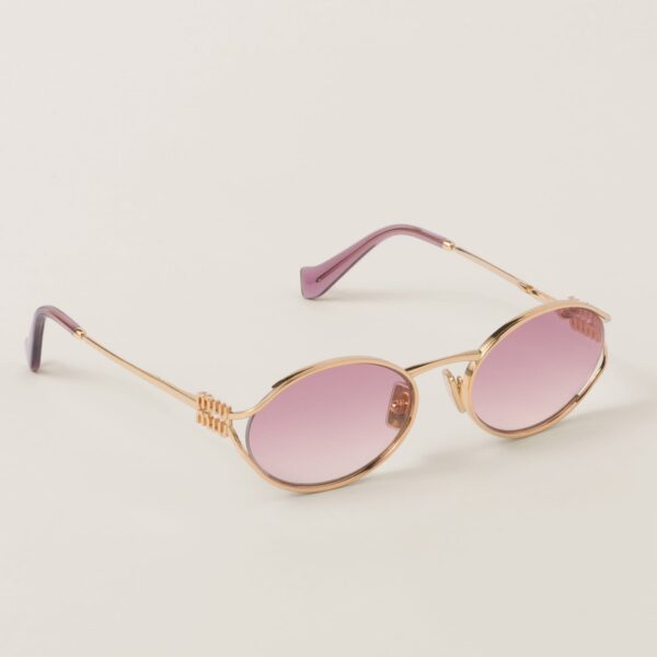 Miu Miu Oval Pink Women’s Premium Sunglass