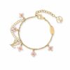 Louis Vuitton Floragram Pink Gold Bracelet