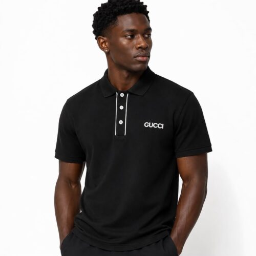 Gucci Black Polo Tshirt