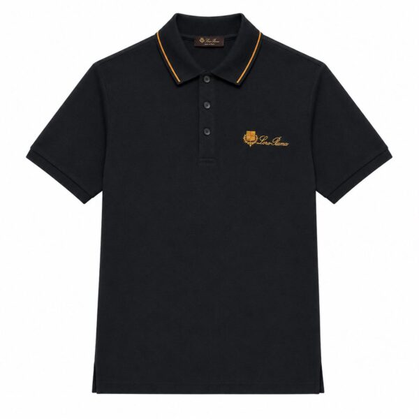 Loro Piana Black Polo Tshirt