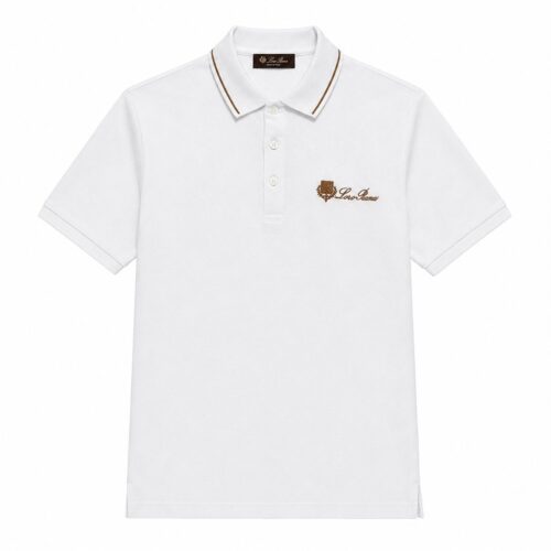 Loro Piana White Polo Tshirt